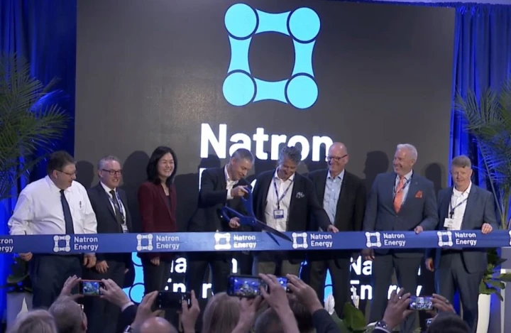 Natron Energy Ribbon Cutting in Holland, Michigan